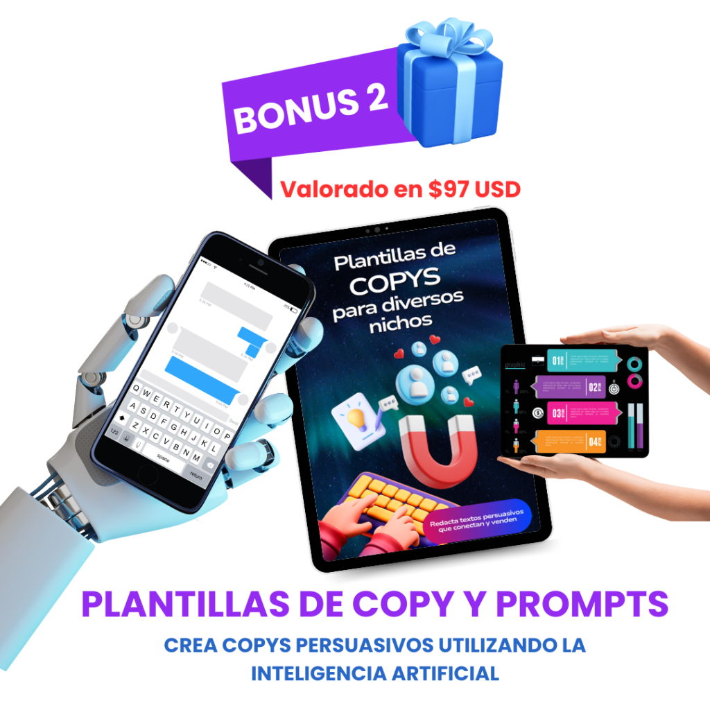 descarga tus plantillas de prompts para diversos nichos